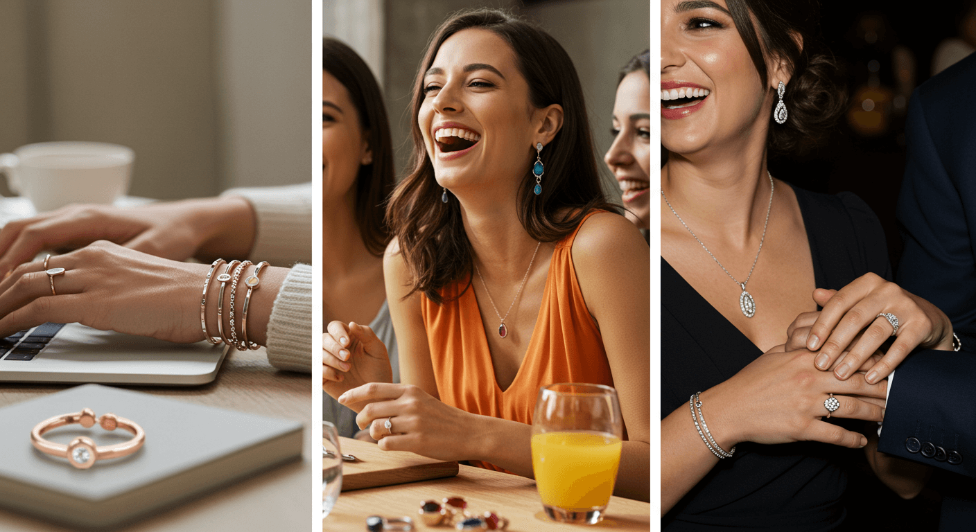 Jewelry lifestyle and styling for different occasions